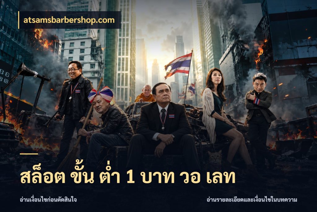 สล็อต ขั้น ต่ํา 1 บาท วอ เลท ทุนเบาก็มีสีสันในจังหวะของคุณ กับ atsamsbarbershop.com