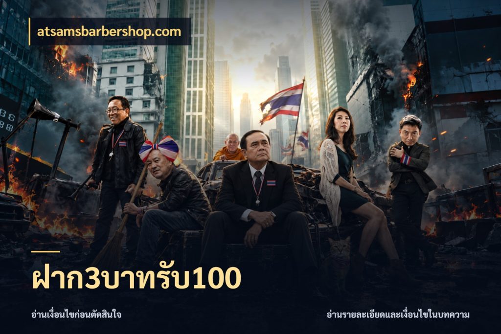 ฝาก3บาทรับ100 จับคู่โบนัสกับสไตล์เกมที่ชอบ กับ atsamsbarbershop.com