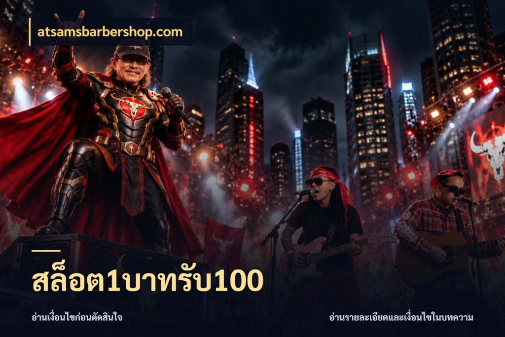 สล็อต1บาทรับ100 รูปแบบโบนัสกับสิทธิ์ของสายเกม สไตล์ atsamsbarbershop.com