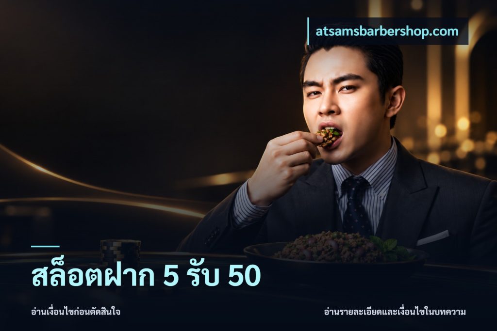 สล็อตฝาก 5 รับ 50
