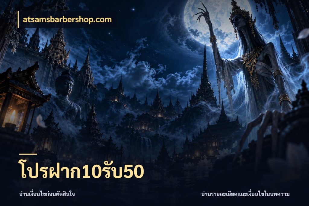โปรฝาก10รับ50 เปิดมุมโปรให้เข้ากับเกมแนวโปรด กับ atsamsbarbershop.com