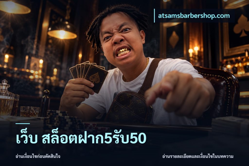 เว็บ สล็อตฝาก5รับ50