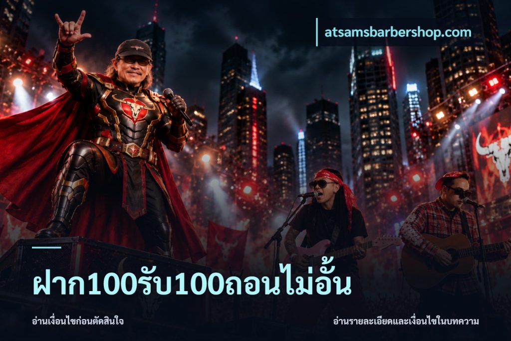 ฝาก100รับ100ถอนไม่อั้น