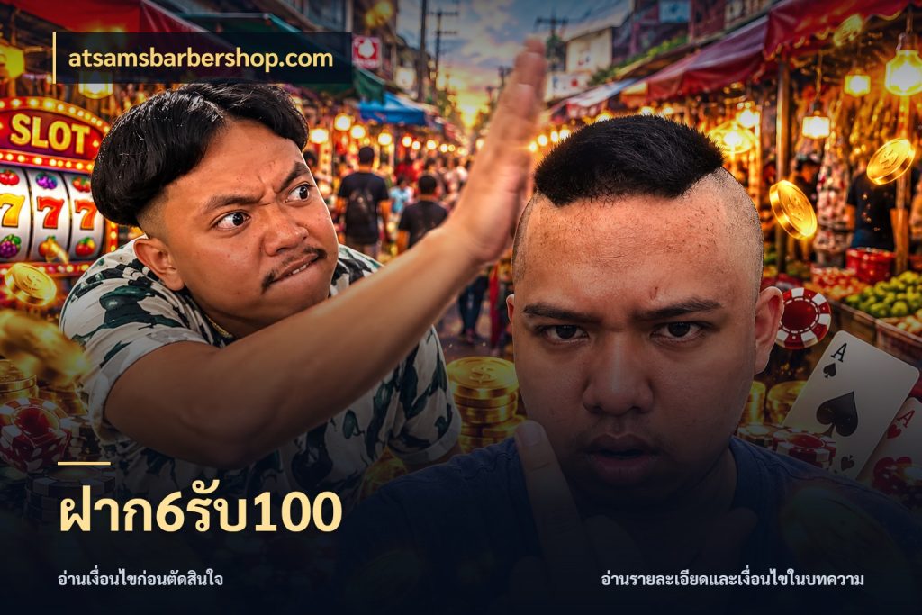 ฝาก6รับ100 เปิดมุมโปรให้เข้ากับเกมแนวโปรด สไตล์ atsamsbarbershop.com