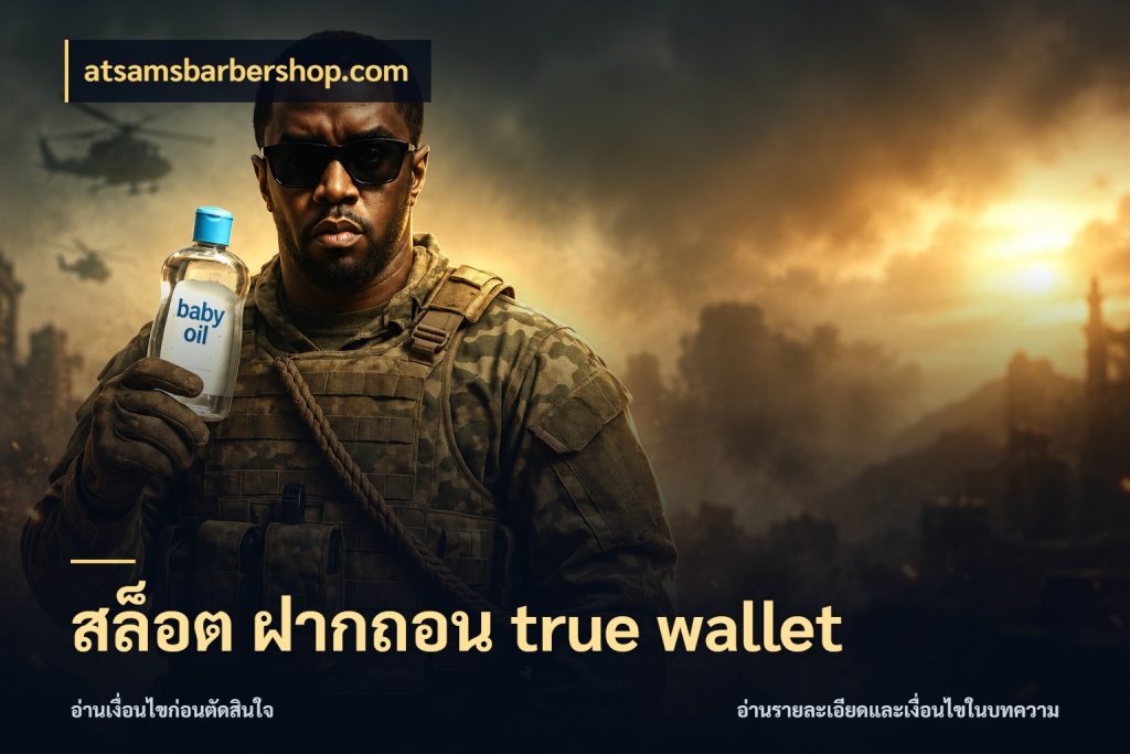สล็อต ฝากถอน true wallet รู้จักวิธีเงินเข้าและขอบเขตเครดิต สไตล์ atsamsbarbershop.com