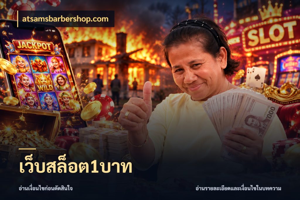 เว็บสล็อต1บาท เปิดมุมยอดเริ่มต้นสำหรับคนชอบเกม ในมุม atsamsbarbershop.com