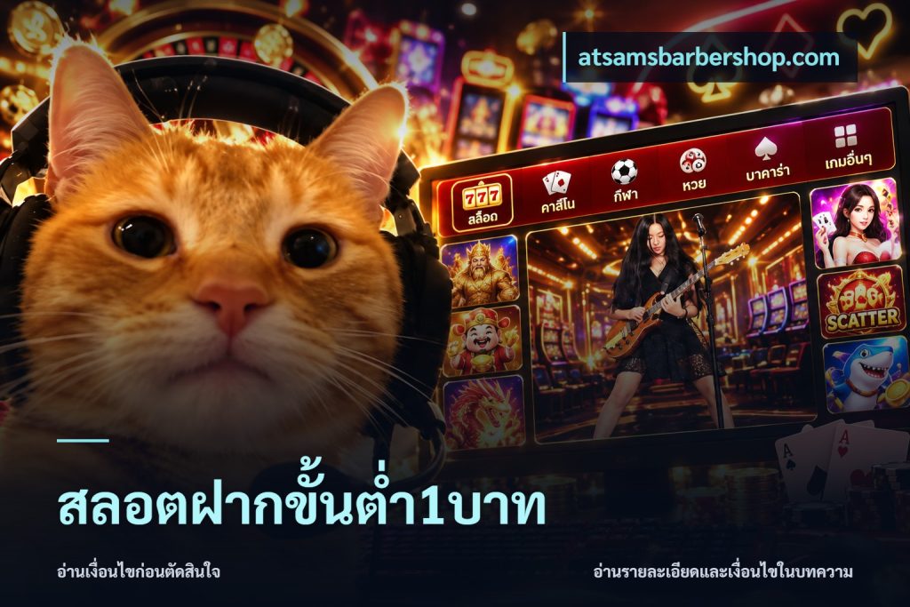 สลอตฝากขั้นต่ำ1บาท