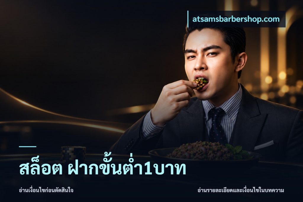 สล็อต ฝากขั้นต่ำ1บาท