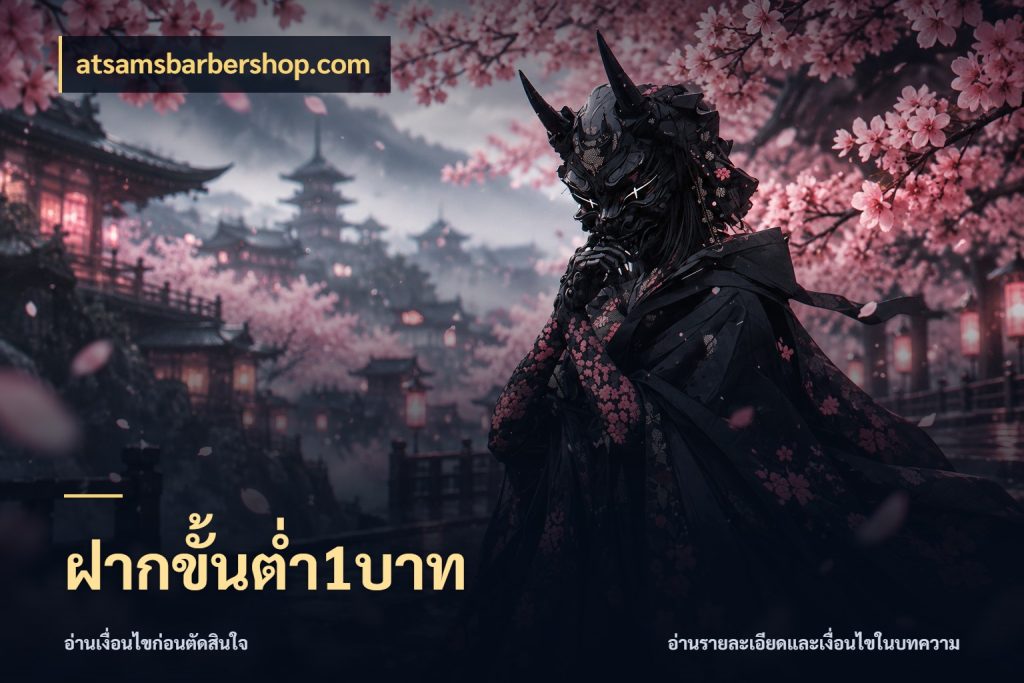 ฝากขั้นต่ำ1บาท จำนวนเริ่มต้นกับสไตล์เกมที่ชอบ สไตล์ atsamsbarbershop.com