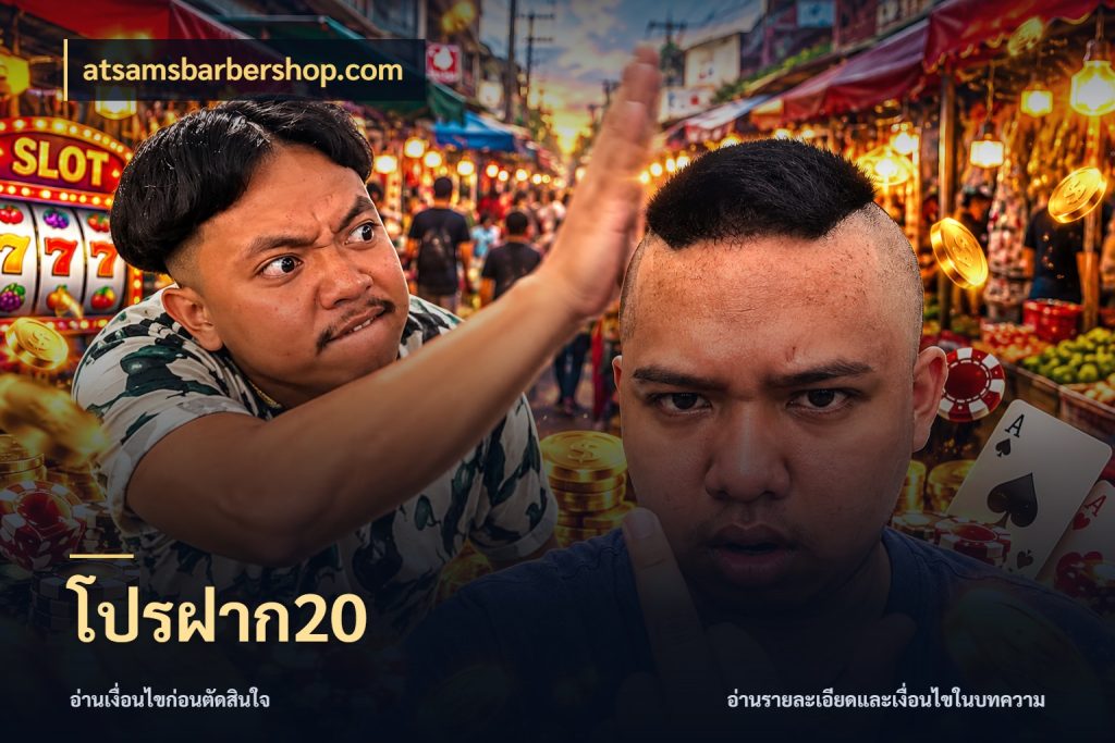 โปรฝาก20 มุมสนุกของคนที่กำหนดขอบเขตตัวเอง สไตล์ atsamsbarbershop.com