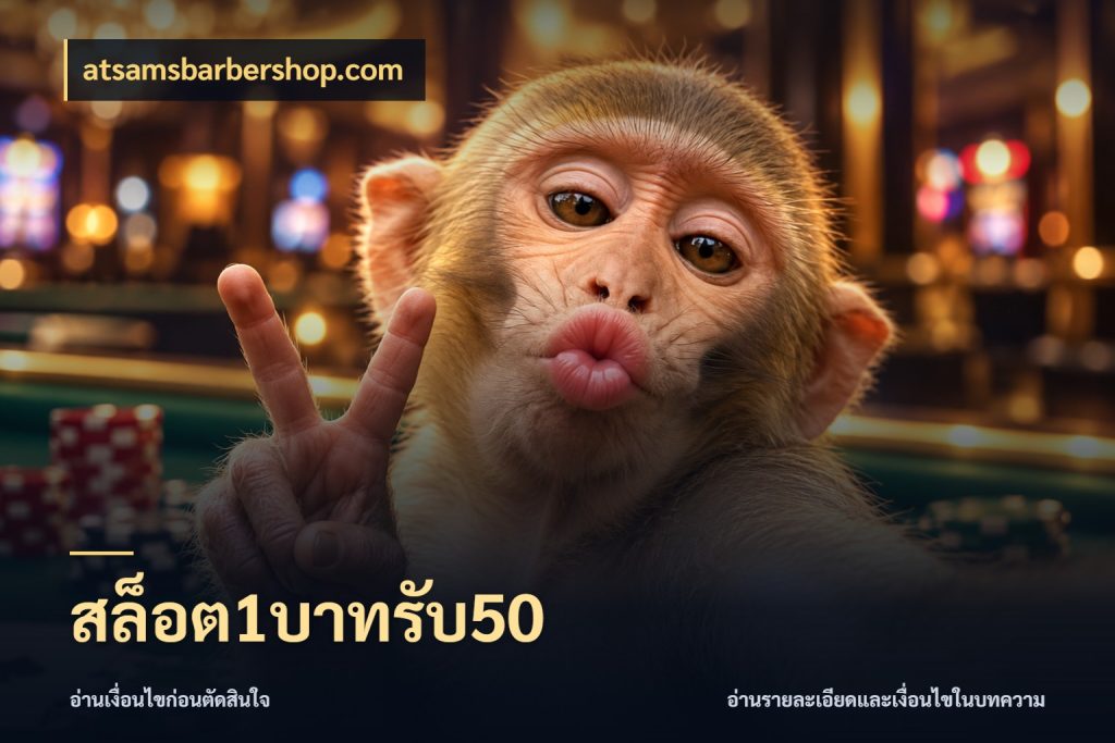สล็อต1บาทรับ50 โปรยอดรับที่สายเกมสนใจ ในมุม atsamsbarbershop.com