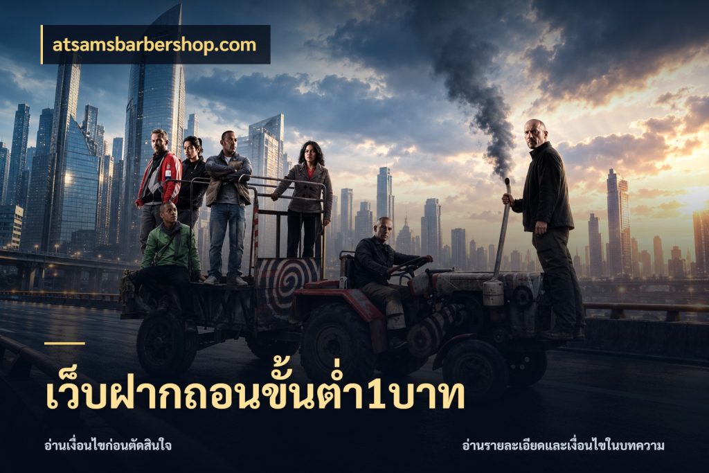 เว็บฝากถอนขั้นต่ำ1บาท มุมสนุกของคนที่กำหนดขอบเขตตัวเอง สไตล์ atsamsbarbershop.com