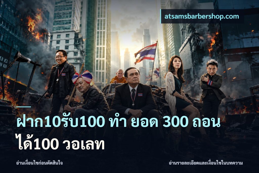 ฝาก10รับ100 ทํา ยอด 300 ถอนได้100 วอเลท