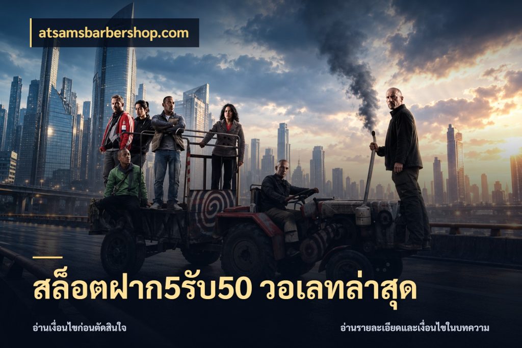 สล็อตฝาก5รับ50 วอเลทล่าสุด สีสันของโปรฝากและยอดรับ กับ atsamsbarbershop.com
