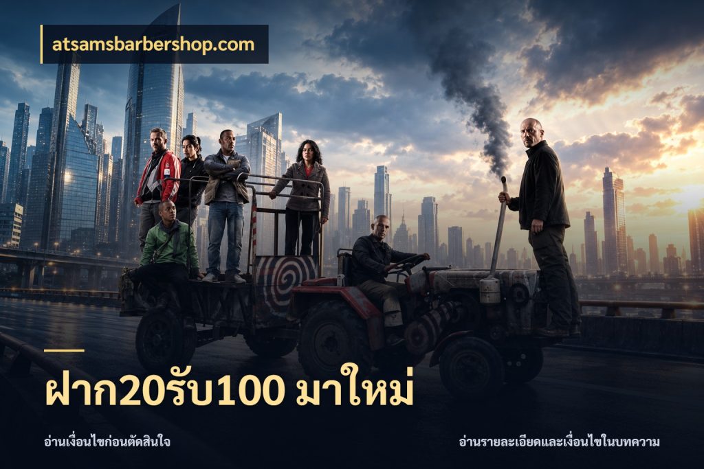ฝาก20รับ100 มาใหม่ โปรกับเกมที่ชอบเลือกให้ตรงสไตล์ ในมุม atsamsbarbershop.com