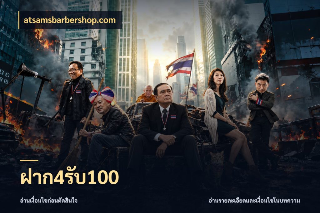 ฝาก4รับ100 จับคู่โบนัสกับสไตล์เกมที่ชอบ กับ atsamsbarbershop.com