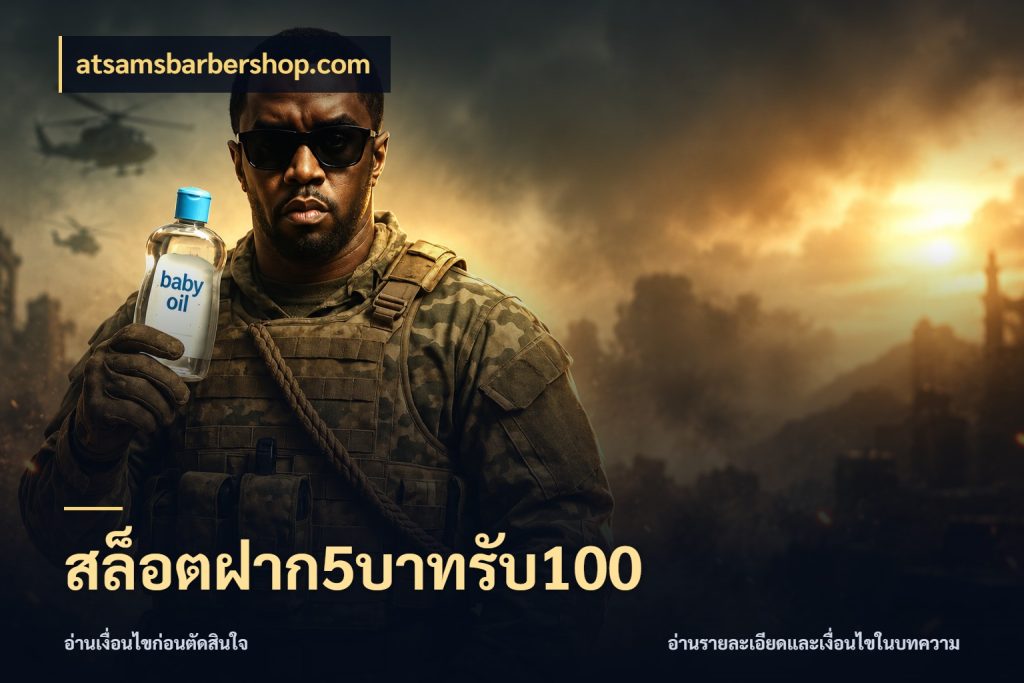 สล็อตฝาก5บาทรับ100 atsamsbarbershop.com ยอดฝากและยอดรับในมุมของคนชอบลุ้น