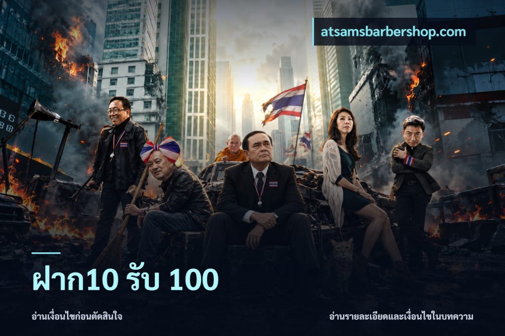 ฝาก10 รับ 100