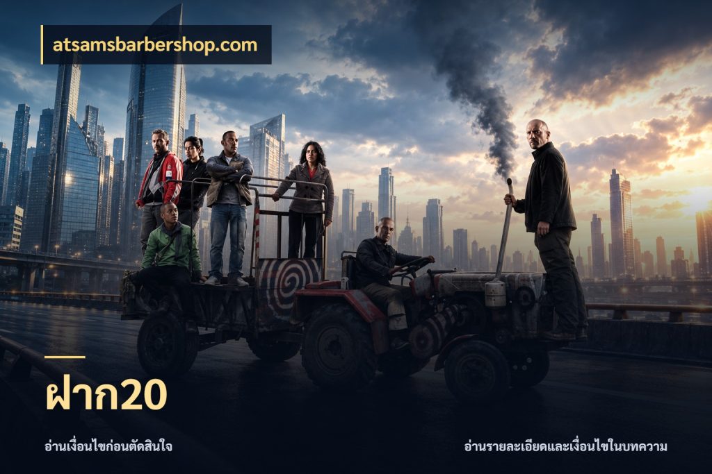 ฝาก20 เลือกสไตล์จากยอดและรูปแบบที่ตรงใจ กับ atsamsbarbershop.com